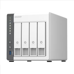 Diskų masyvas QNAP 4 Bay ARM TS-433-4G Cortex-A55, Processor frequency 2.0 GHz, 4GB, On board (non-expandable)