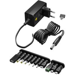 Universalus maitinimo šaltinis Goobay 64568 3–12 V 12 W juodas