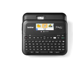 Terminis etikečių spausdintuvas Brother P-touch Desktop Label Printer PT-D610BT Mono, Thermal, Black