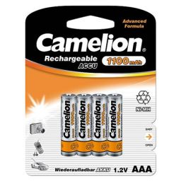 Baterija Camelion AAA/HR03, 1100 mAh, Rechargeable Batteries Ni-MH, 4 vnt