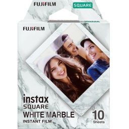 Momentinės nuotraukų juostelės Fujifilm Instax Square Whitemarble 10 lapelių
