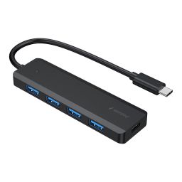 USB šakotuvas Gembird Hub UHB-CM-U3P4P-01 4 portai USB 2.0 USB 3.1 Gen 1