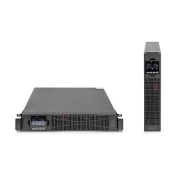 Nepertraukiamo maitinimo šaltinis DIGITUS OnLine UPS, rack/tower, 3000VA, 3000W, LCD, 8xC13, 1xC19, RS-232, USB, SNMP card (optional), relay card (optional) D
