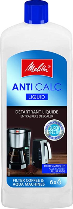 Nukalkinimo skystis Melitta, tinka kavos aparatams, virduliams, 250 ml