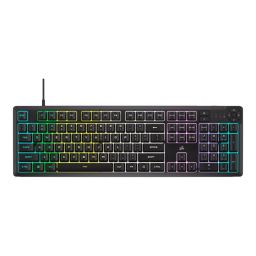 Klaviatūra Corsair K55 CORE RGB | Gaming keyboard | Wired | NA | Black | USB 2.0 Type-A