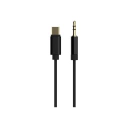 Kabelis Cablexpert USB type-C to Stereo 3.5 mm AUX Cable, 1.5 m, Black