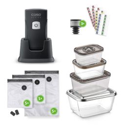 Vakuumatorius Caso Vacu OneTouch Pro Set 20 W Juodas