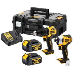 Įrankių rinkinys DEWALT DCK2062M2T-QW 18V XR Brushless Twin Kit - 2 X 4Ah