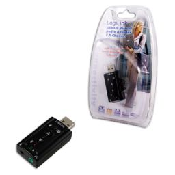 USB audio adapteris Logilink 7.1 sound effect