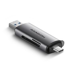 Kortelių skaitytuvas AXAGON CRE-SAC USB 3.2 Gen 1/USB 3.1 Gen 1/USB 3.0/USB 2.0/USB 1.1