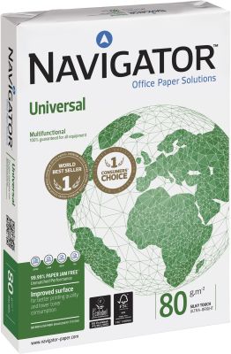 Popierius Navigator A4, 80g / 500 lapų