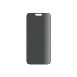 Ekrano apsauga PanzerGlass Apple iPhone 15 Pro Max, grūdintas stiklas su privatumo filtru, juoda, skaidri