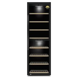Vyno šaldytuvas Caso Smart WineExclusive 180 Energy efficiency class G, Free standing, Bottles capacity Up to 180 bottles, Cooling type Compressor te