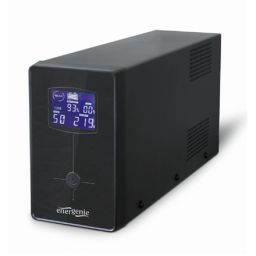 Nepertraukiamo maitinimo šaltinis Energenie UPS with USB and LCD display, 2000 VA, black