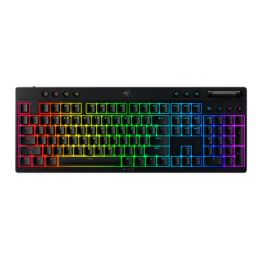 Žaidimų klaviatūra Razer BlackWidow V4 Low-profile HyperSpeed Wireless US 2.4GHz Bluetooth USB-C Yellow Linear
