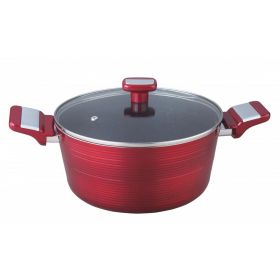 Puodas  4,2L su dangčiu HAUSBERG HB-H 760RS(24x10cm)