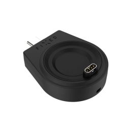 Įkrovimo adapteris FIXED USB-C Garmin Fenix 5/6/7/7X/8 Epix Venu 2/3/3S V?voactive 3/4/5 FIXDW-GA-BK