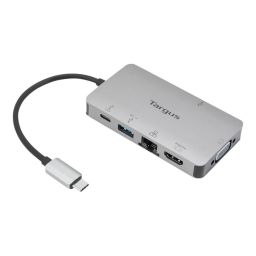 Jungčių stotelė Targus USB-C DP Alt Mode Single Video 4K HDMI/VGA Docking Station with 100W PD Pass-Thru Targus