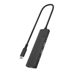 USB šakotuvas ICY BOX Hub IB-HUB1437-CPD 4 portai USB 3.2 Gen 2