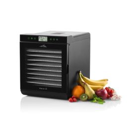 Vaisių džiovyklė ETA Fruit dryer Vital Air II ETA230290000 Power 245 W, Number of trays 10, Temperature control, Integrated timer, Black