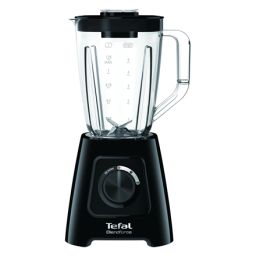 Kokteilinė TEFAL Blender BL420838 BlendForce Tabletop, 600 W, Jar material Plastic, Jar capacity 1.25 L, Ice crushing, Black
