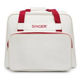 Siuvimo mašinos dėklas Singer Universal Carry Case 25010000204 kreminės/raudonos spalvos