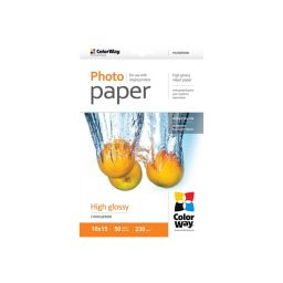 Foto popierius ColorWay High Glossy, 50 vnt., 10x15, 230 g/m²