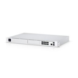 Maršrutizatorius Ubiquiti 1U Rackmount 10Gbps UniFi Multi-Application System with 3.5" HDD Expansion and 8Port Switch
