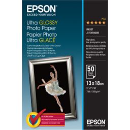 Foto popierius Epson Ultra Glossy 50 vnt., 13 x 18 cm, 300 g/m²