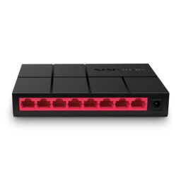 Komutatorius (Switch) Mercusys Switch MS108G Unmanaged, Desktop, Power supply type External, Ethernet LAN (RJ-45) ports 8