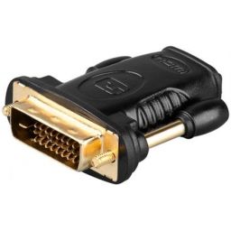 Adapteris Goobay 68931 HDMI /DVI-D adapter, gold-plated