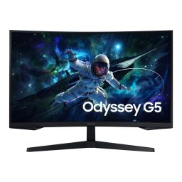 Monitorius Samsung Odyssey G5 S32CG552EU 32 in VA QHD 2560x1440 at 165 Hz 300 cd/m² HDMI, DisplayPort Tilt None