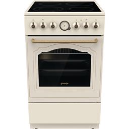 Elektrinė viryklė Gorenje Cooker GECS5B70CLI Hob type Vitroceramic, Oven type Electric, Beige, Width 50 cm, 70 L, Depth 59.4 cm