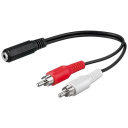 Adapteris Goobay Audio cable adapter, 3.5 mm 50092