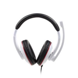 Ausinės Gembird MHS-001-GW Stereo headset 3.5 mm, Glossy white,