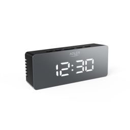 Žadintuvas Adler Alarm Clock AD 1189B Black
