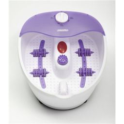 Masažinė vonelė Mesko Foot massager MS 2152 Number of accessories included 3, White/Purple