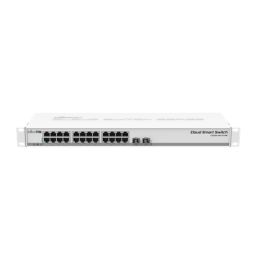 Komutatorius (Switch) MikroTik Cloud Smart CSS326-24G-2S+RM Managed L2