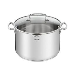 Puodas TEFAL Duetto+ G7196455 nerūdijančio plieno su dangčiu tinkamas indaplovei