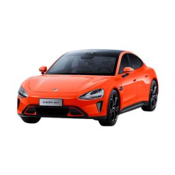 Modelio automobilis Xiaomi SU7 1:18 Die-cast Model Car BHR08KOGL cinko lydinys ABS SAN PVC Lava Orange