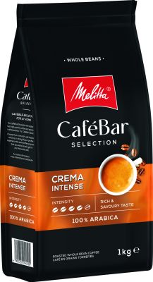 Kavos pupelės MELITTA CafeBar Crema Intense 1kg.