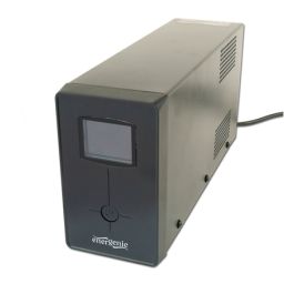 Nepertraukiamo maitinimo šaltinis EnerGenie UPSWith USB and LCD display, Black 850VA, 510W, 220 V