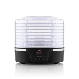 Maisto džiovyklė ETA Food Dryer, galia 380 W, padėklų skaičius 8, integruotas laikmatis, juodas