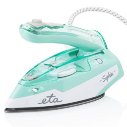 Kelioninis lygintuvas ETA ETA127190000 Sophia Steam Travel Iron 1100 W Water tank capacity 80 ml Continuous steam 30 g/min Steam boost performance 50