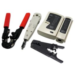 Tinklo įrankių rinkinys Logilink Network tool/tester kit Su krepšiu