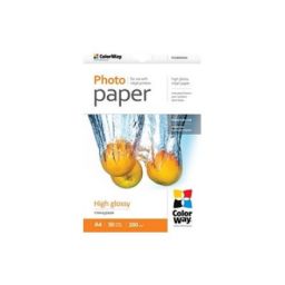 Foto popierius ColorWay High Glossy, 50 vnt., A4, 200 g/m²