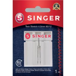 Adata Singer Twin Stretch Needle, Decorative, 4.0 80/12 1PK