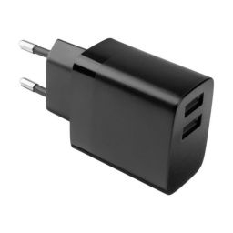 Įkroviklis Fixed Dual USB Travel Charger 17W FIXC17N-2U-BK