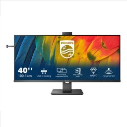 Monitorius Philips 40B1U5601H 40 in IPS UWQHD 3440x1440 (DisplayPort: 120 Hz, HDMI: 100 Hz, USB-C: 120 Hz) 300 cd/m² HDMI, DisplayPort, 2xUSB-C 100 W