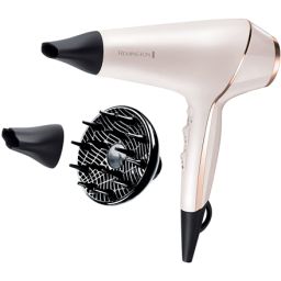 Plaukų džiovintuvas Remington Hair dryer ProLuxe AC9140 2400 W Number of temperature settings 3 Ionic function Diffuser nozzle White/Gold/Black